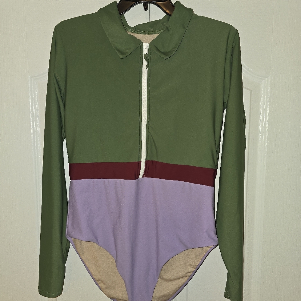 Mott50 Missoni Design Margherita Long Sleeve UPF 50+ Swimsuit One Piece